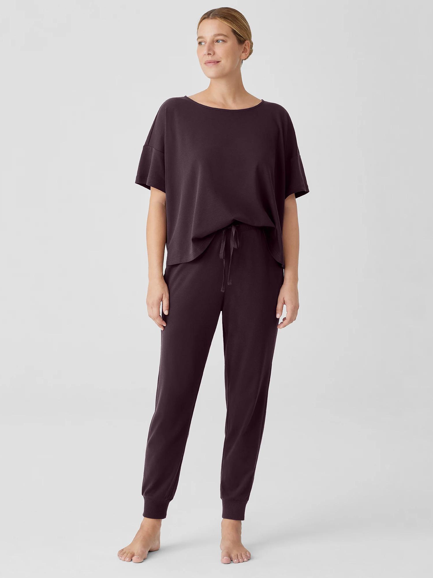 Organic Cotton InterlockJogger Sleep Pant Product Image