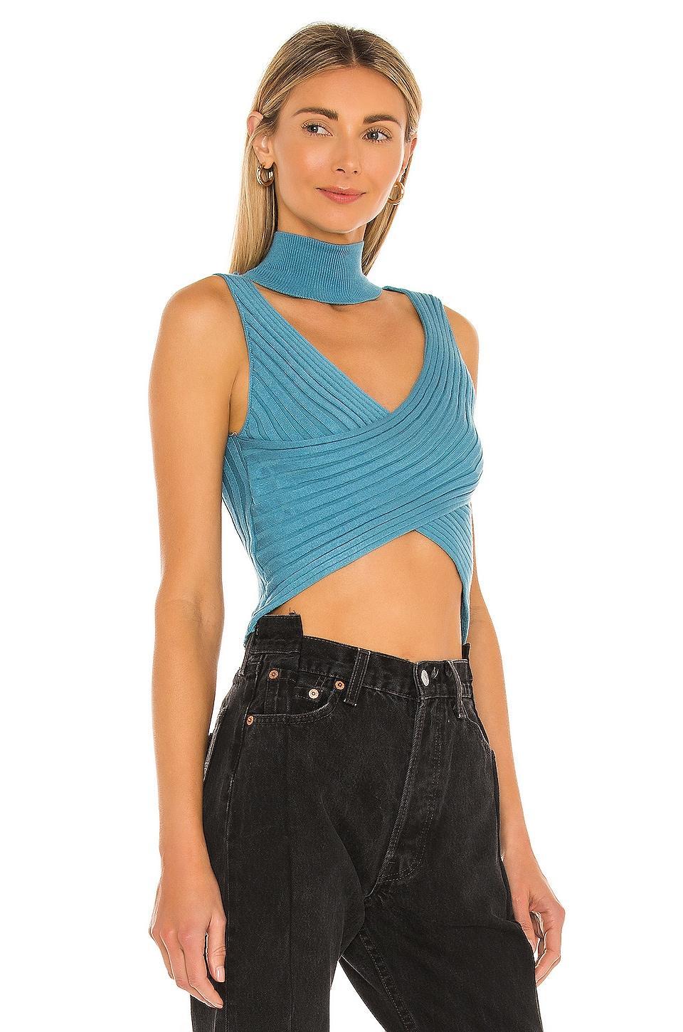 Alora Wrap Top superdown Product Image