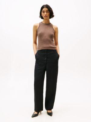 Cable Knit Sweater Tank Product Image