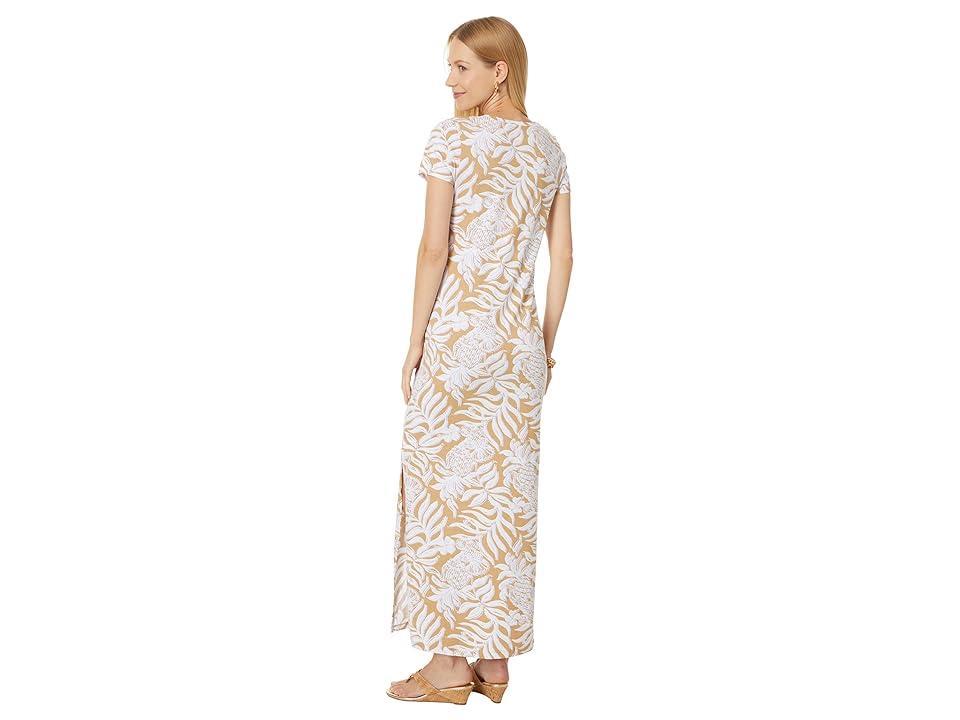 Lilly Pulitzer Etta Short Sleeve Maxi Dr (Bon Vivants) Women's Dress Product Image