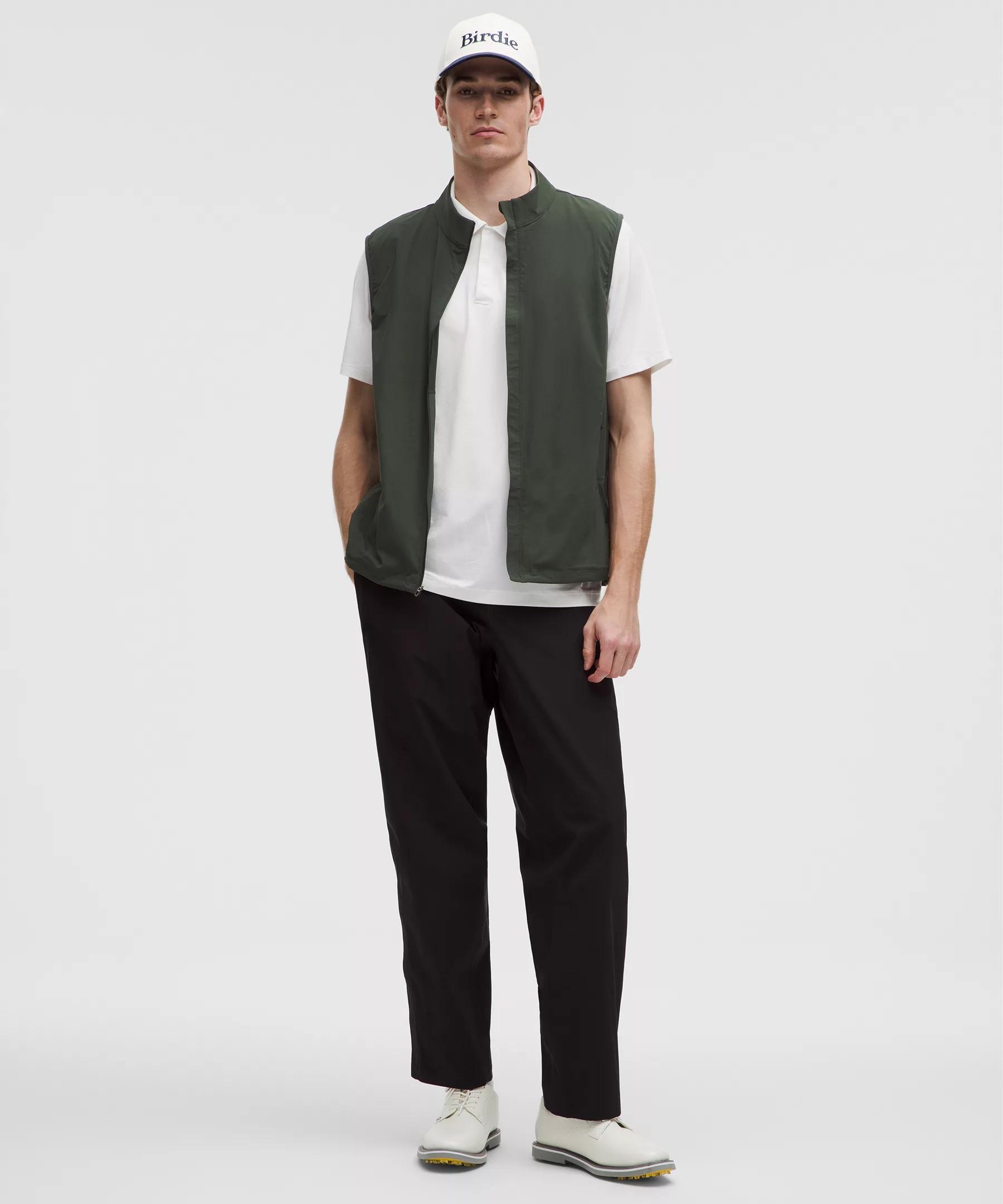 Windproof Full-Zip Golf Vest Product Image