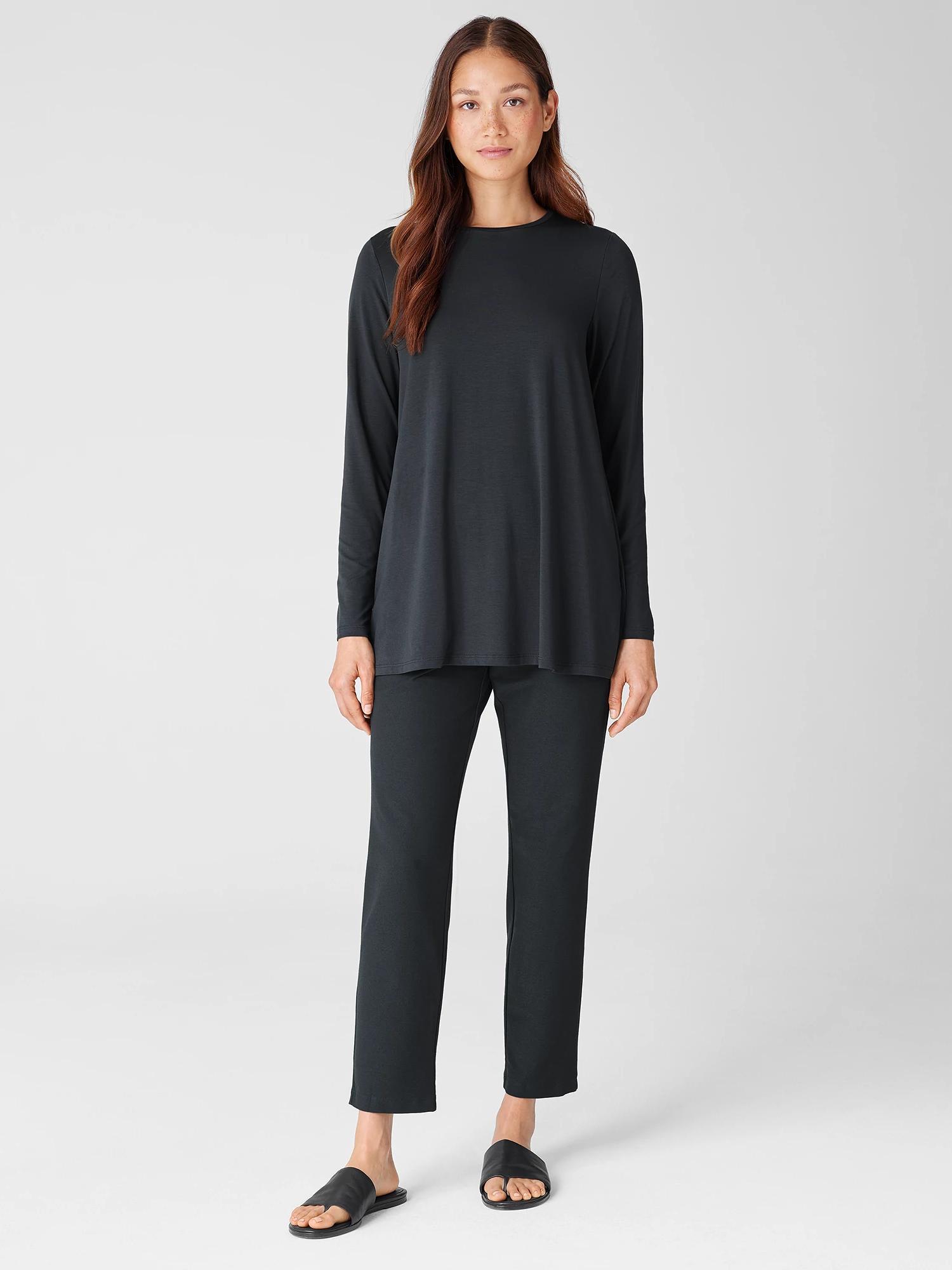 Washable Stretch Crepe Pant Product Image