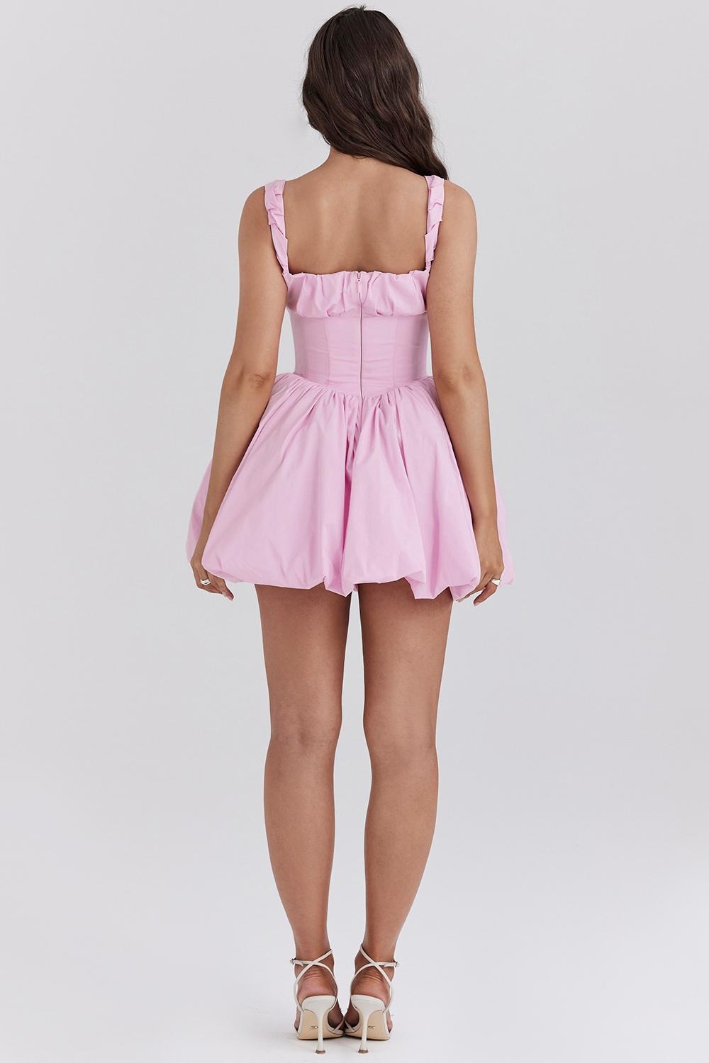 Le Puff Cotton Candy Cotton Tulle Mini Dress Product Image