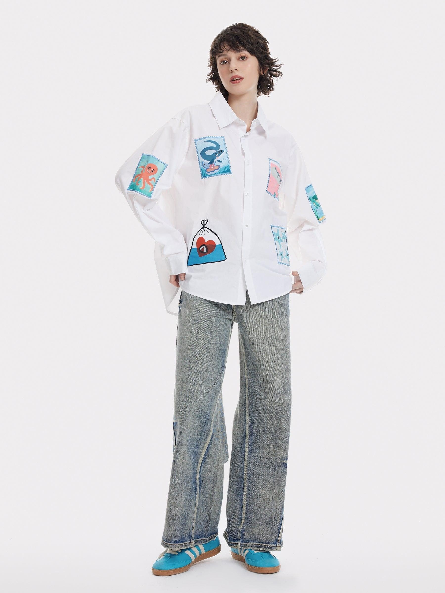 Aelfric Eden Sea Animal Long Sleeve Shirt Product Image