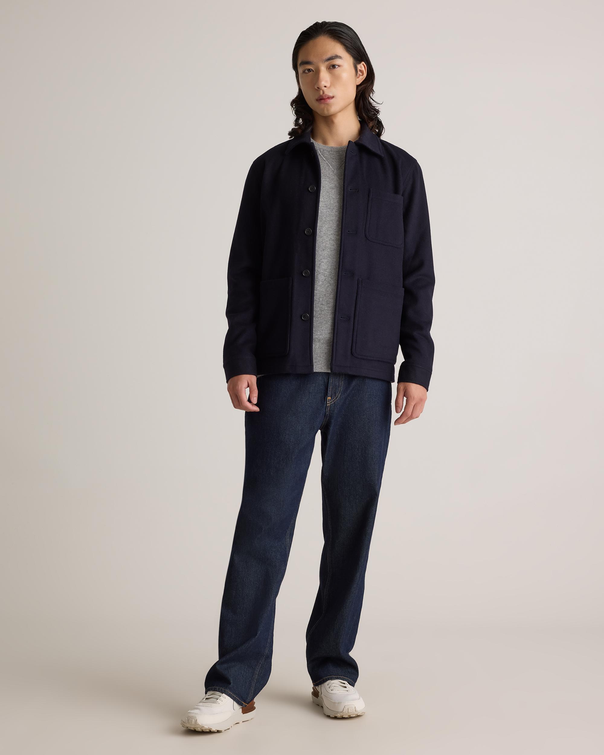 Quince | Men's Italian Wool Chore Jacket Size XL, Wool/Nylon Product Image