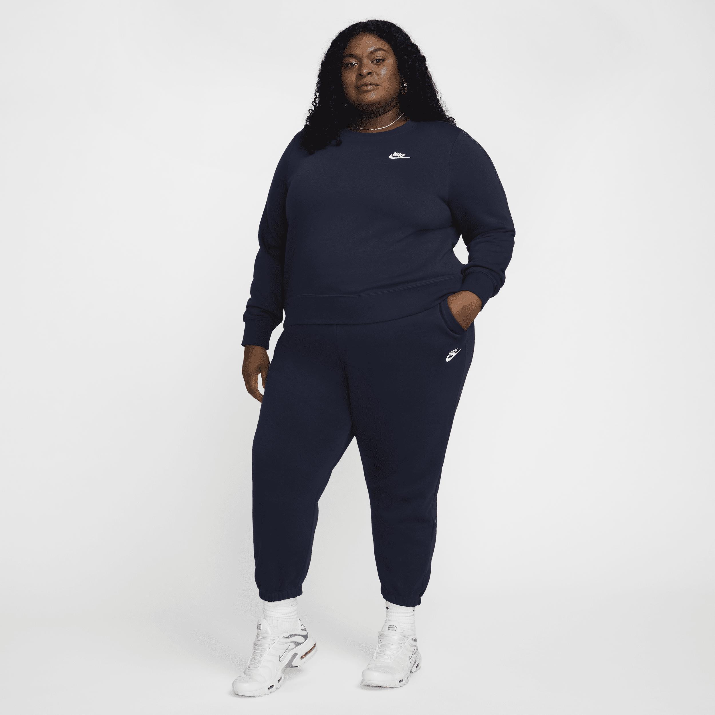 Womens Nike Sportswear Club Fleece Mid-Rise Oversized Sweatpants (Plus Size) Product Image