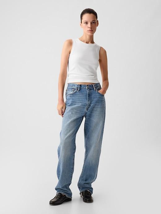Linen-Blend Tank Top Product Image