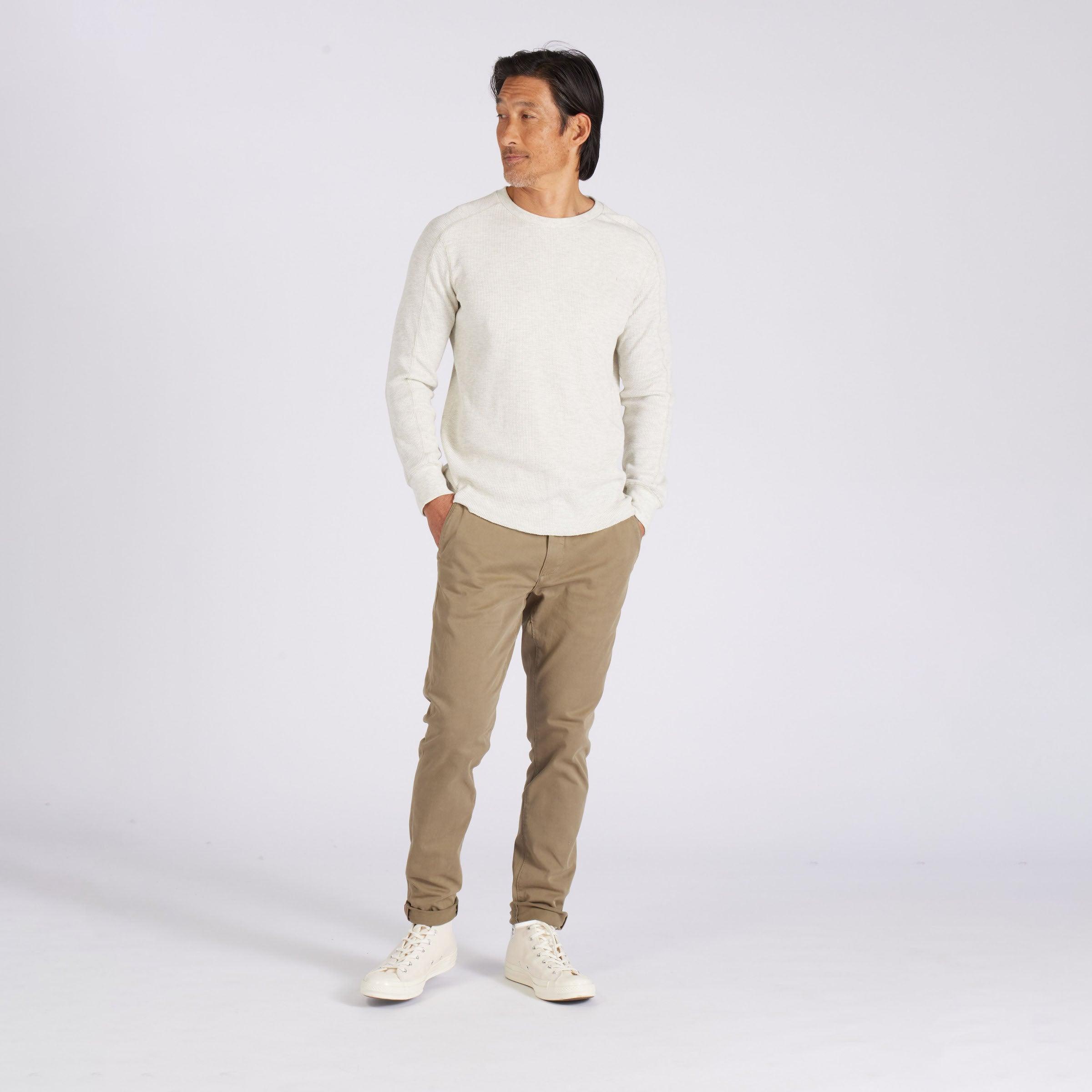 Precision Stretch Classic Fit Chino - Military Olive Product Image