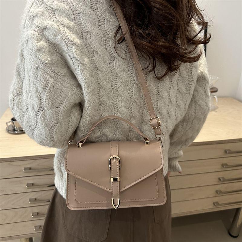Buckled Flap Crossbody Bag Product Image