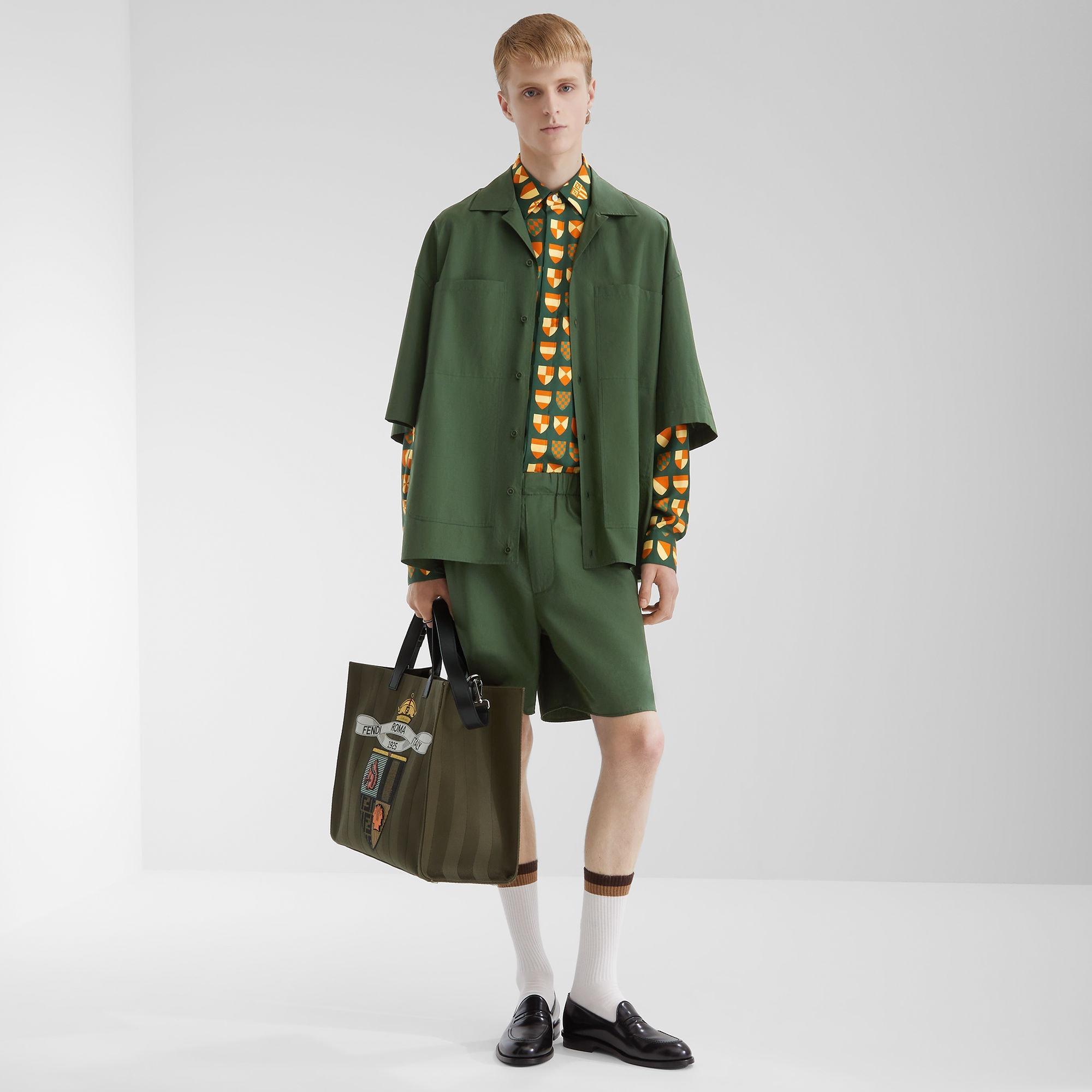 ShirtGreen cotton shirt Product Image