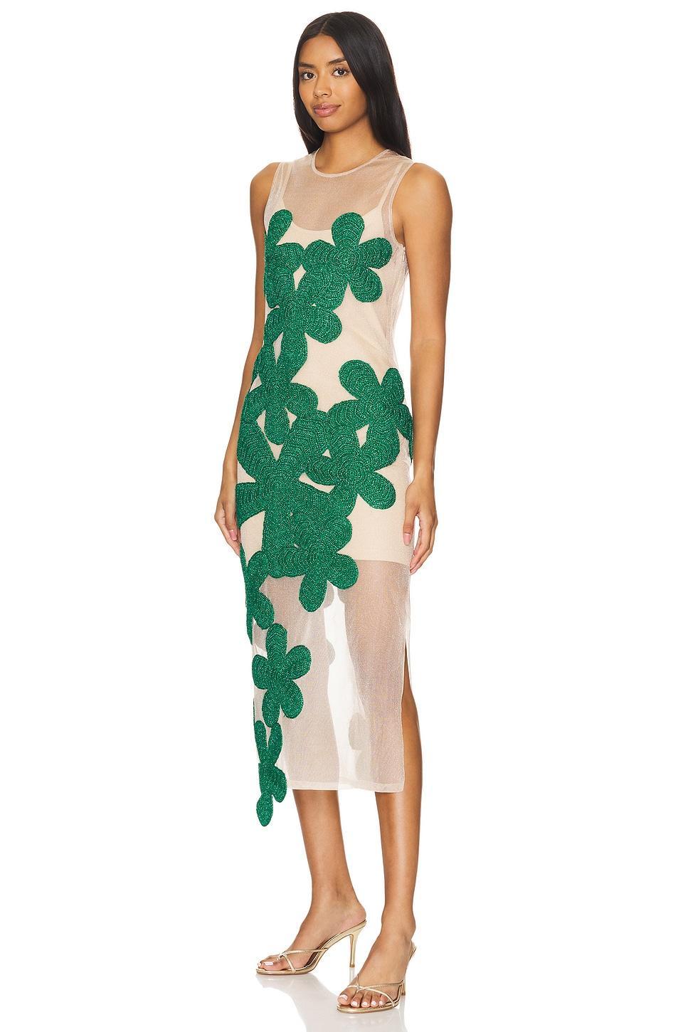 Hibiscus Crochet Dress SIMONMILLER Product Image