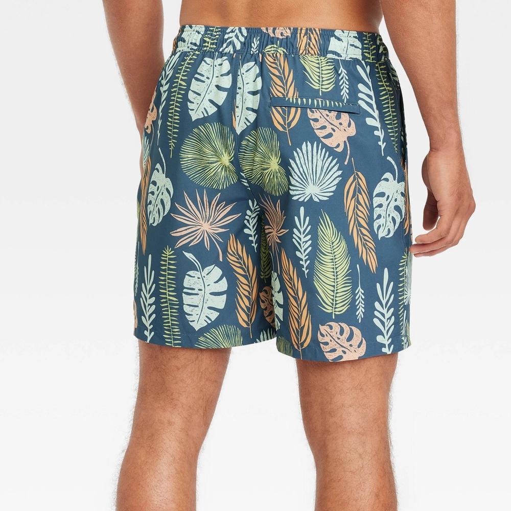Men's 7" Swim Shorts with Boxer Brief Liner - Goodfellow & Co™ Product Image