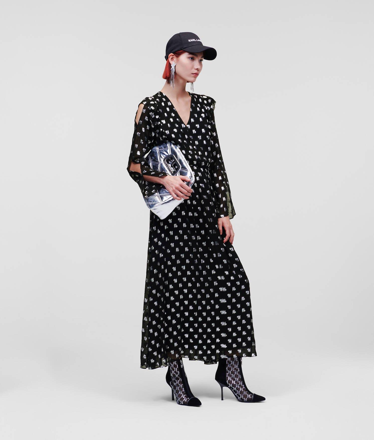 METALLIC KL MONOGRAM DRESS Product Image