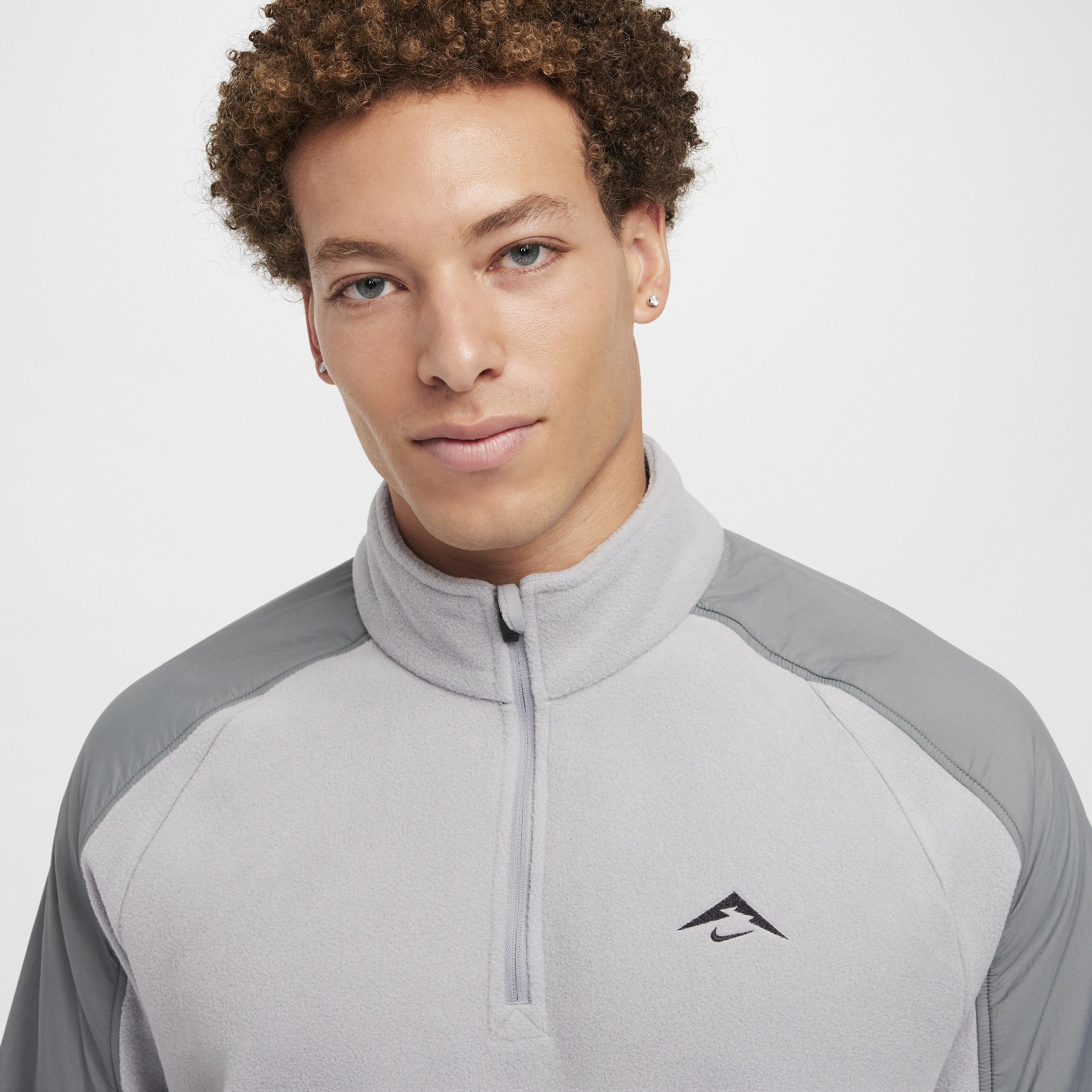 Nike Men's Trail Polartec® 1/4-Zip Fleece Running Top Product Image