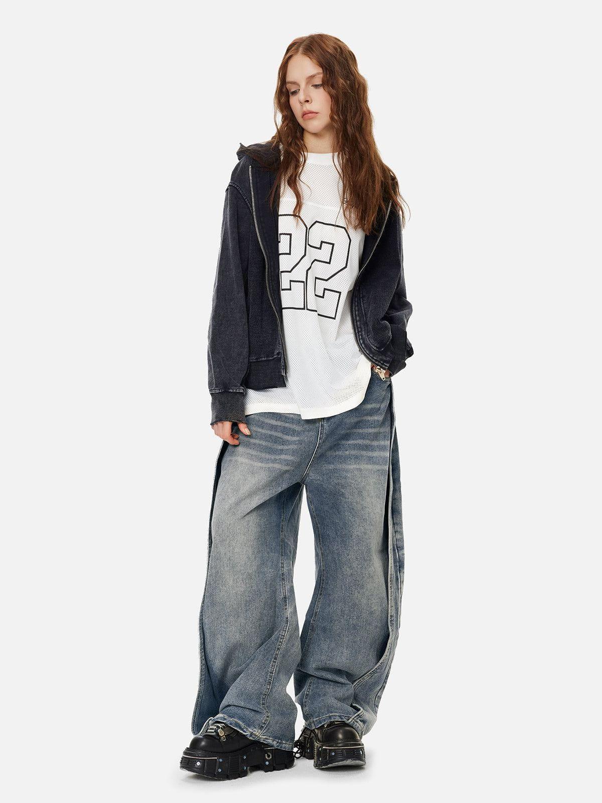 Aelfric Eden Deconstruction Super Baggy Jeans Product Image