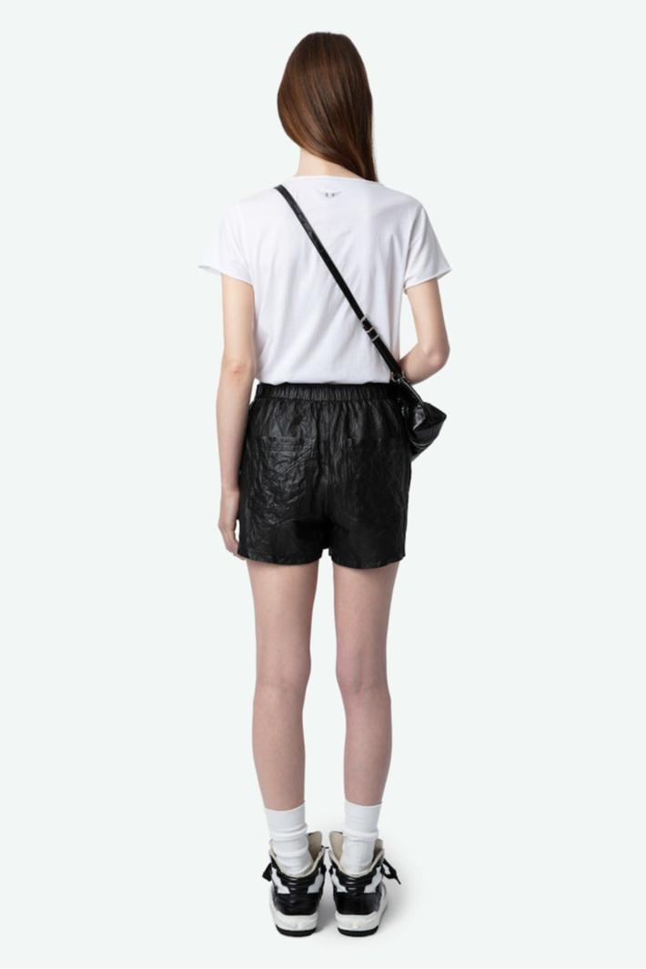 Tuni Diamante Wings Henley T-shirt Product Image
