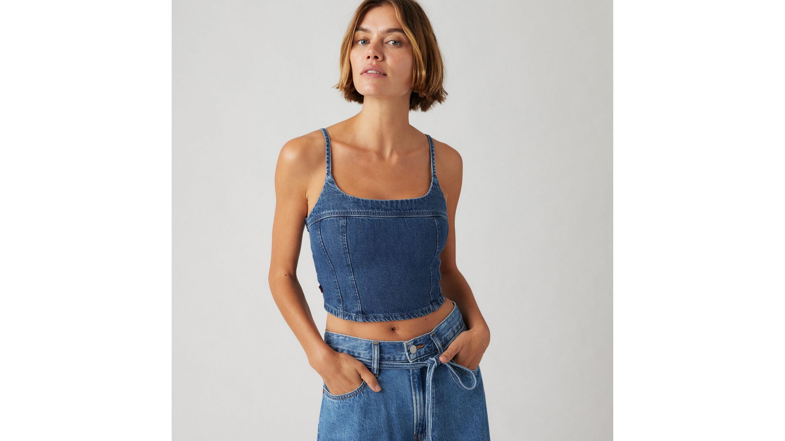Jadine Denim Cami Product Image