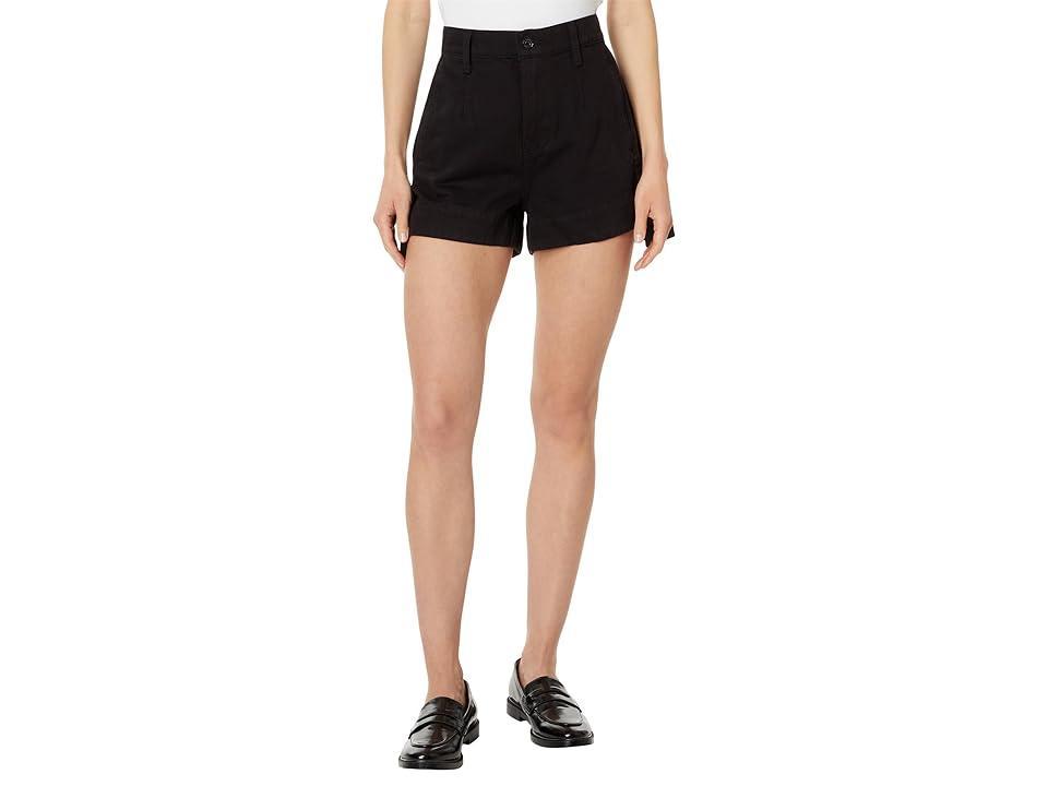 Tailored Slouchy Denim Shorts Product Image