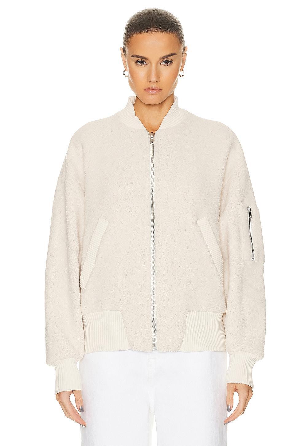 Citizens of Humanity Brianna Fleece Bomber Size M. Product Image