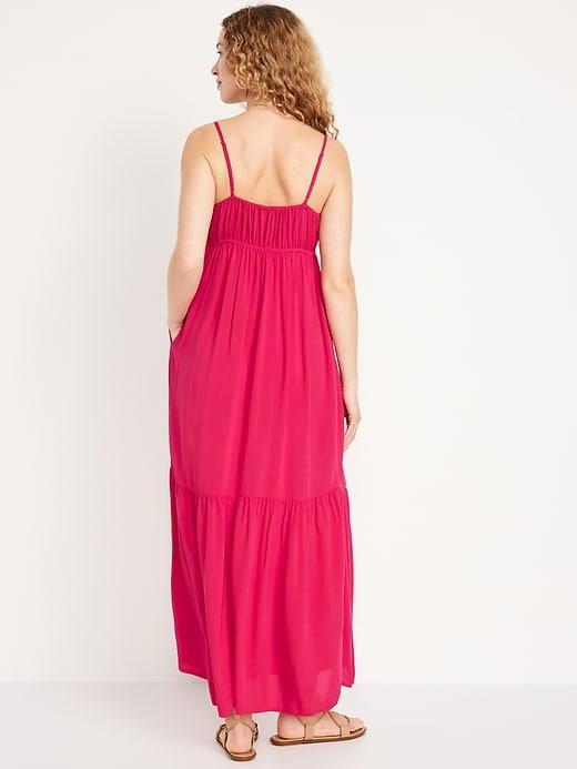 Tiered Maxi Swing Dress Product Image