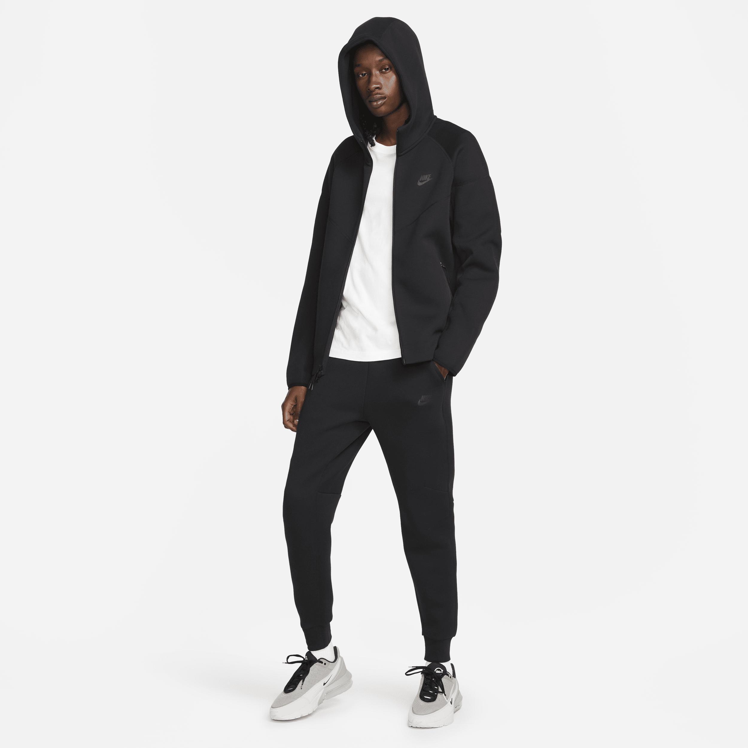 Nike Tech Fleece full zip hoodie in gray Product Image