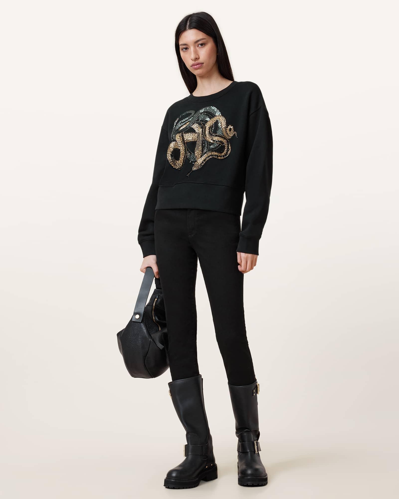 Slitha Separo Sequin Sweatshirt Product Image