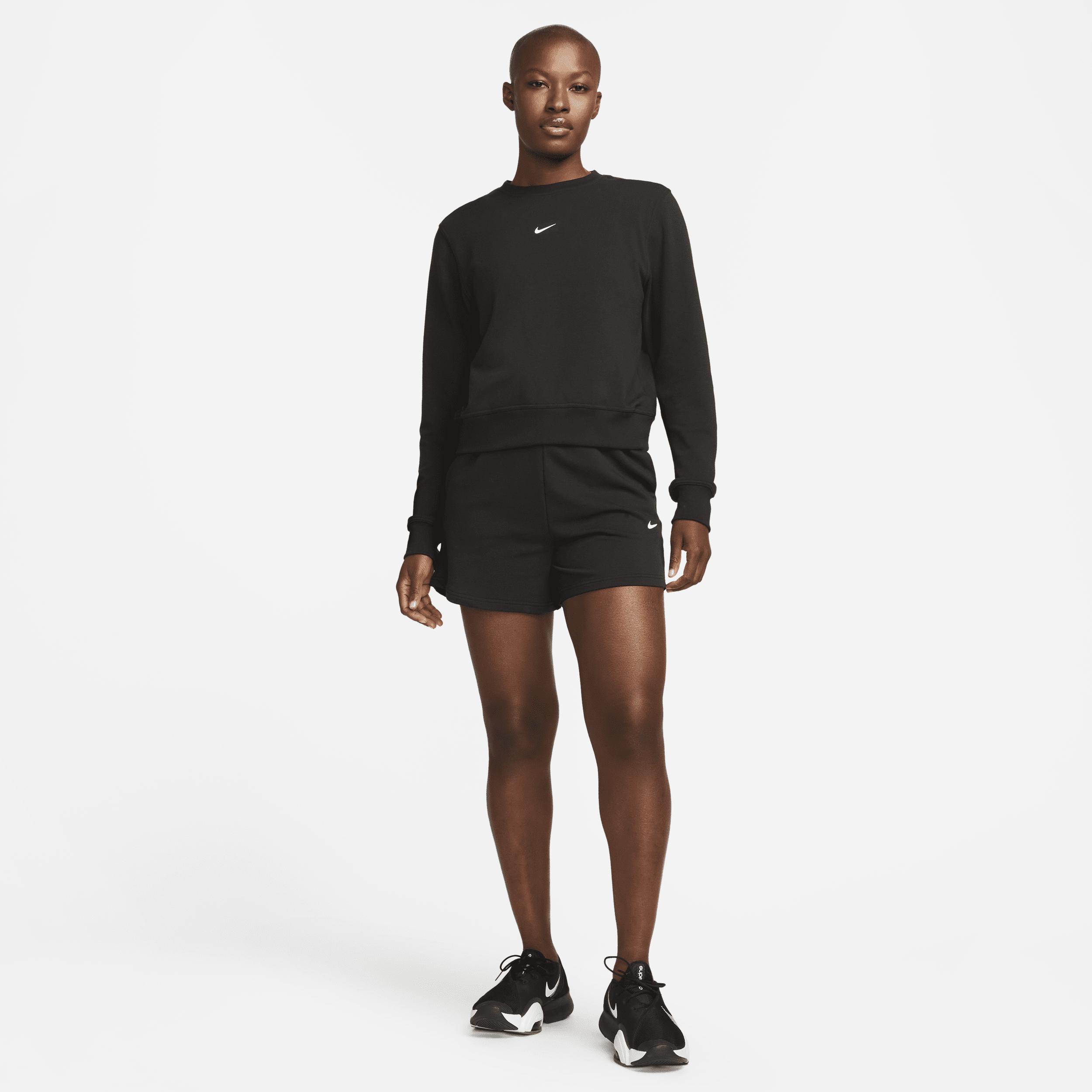 Nike Women's Dri-FIT One Crew-Neck French Terry Sweatshirt Product Image