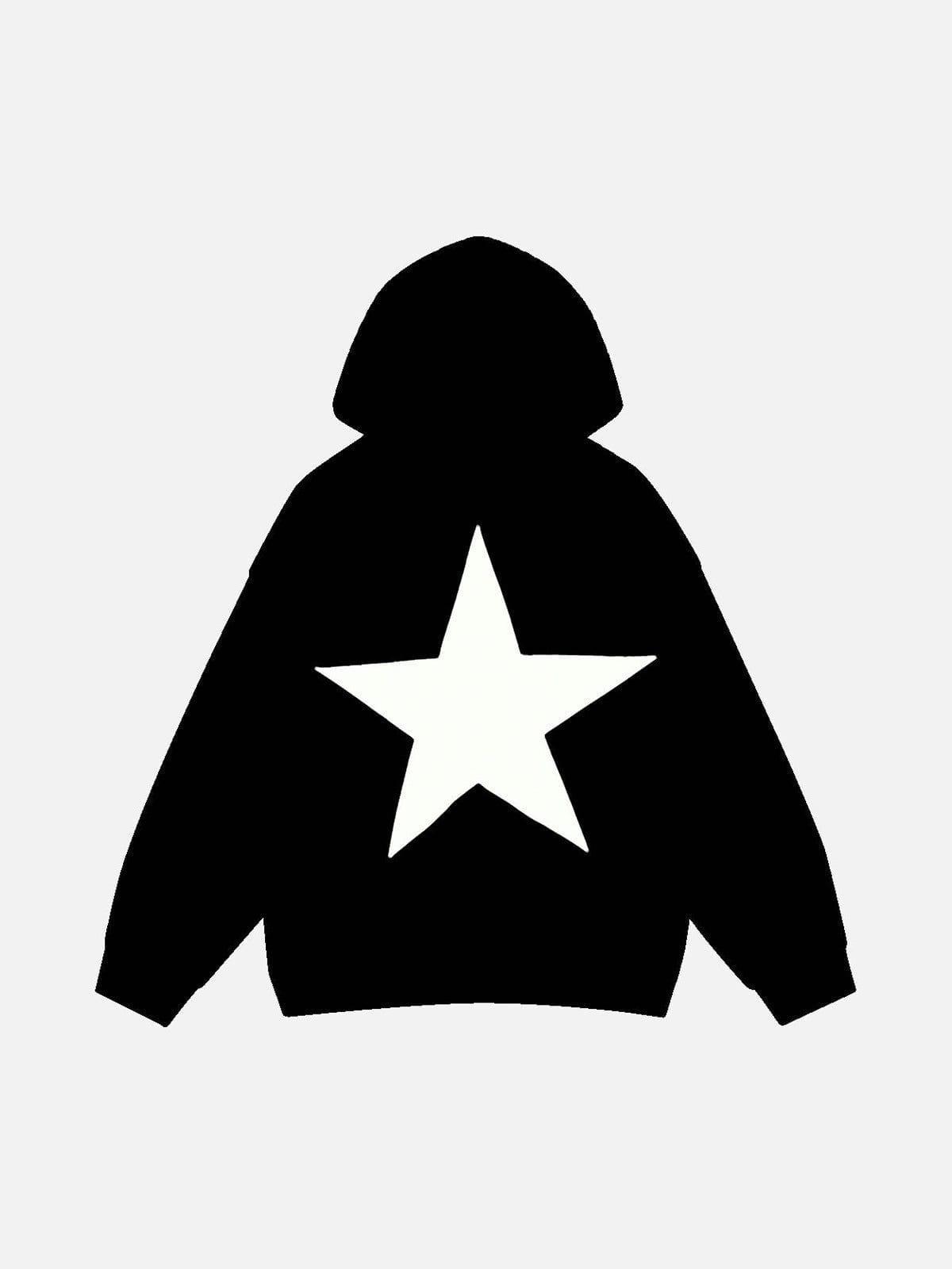 Aelfric Eden Star Color Contrast Hoodie Product Image