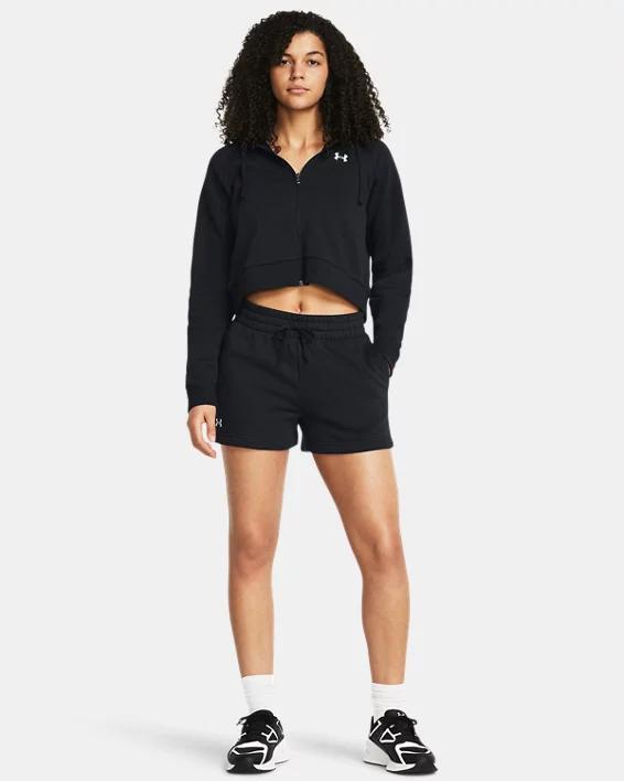 UA Rival Fleece Womens 3.5 Shorts Product Image