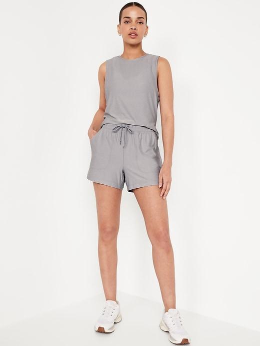 High-Waisted CloudMotion Shorts -- 5-inch inseam Product Image