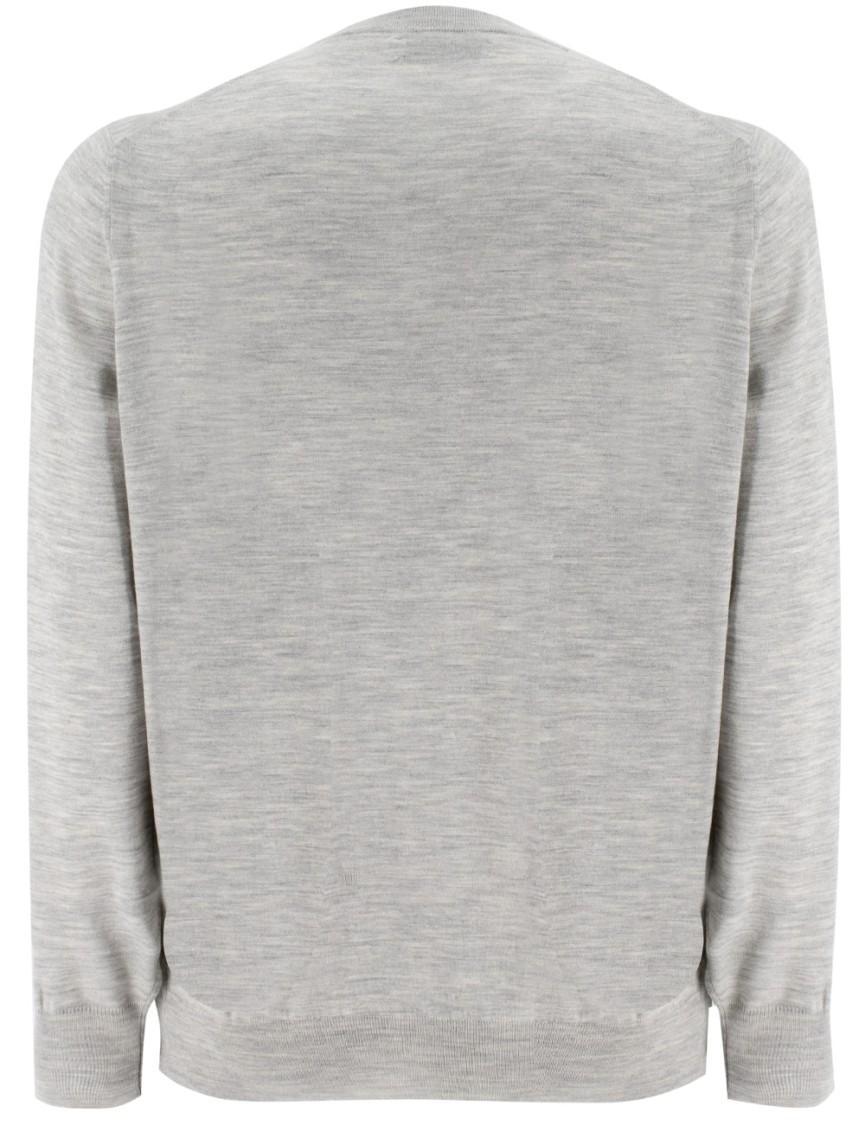 BRUNELLO CUCINELLI Jumper In Grigio Chiaro Product Image