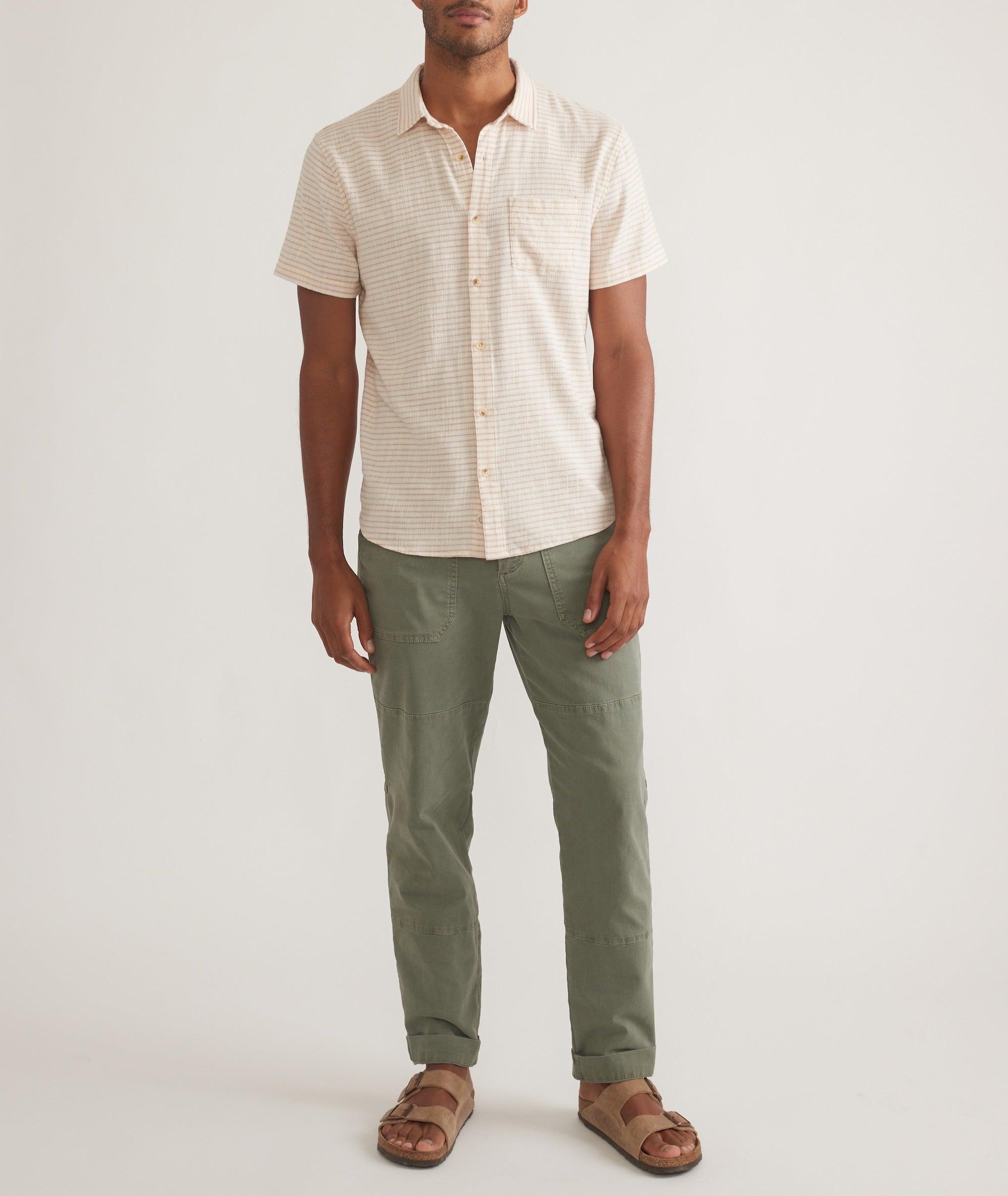 Engineered Stripe Polo Product Image