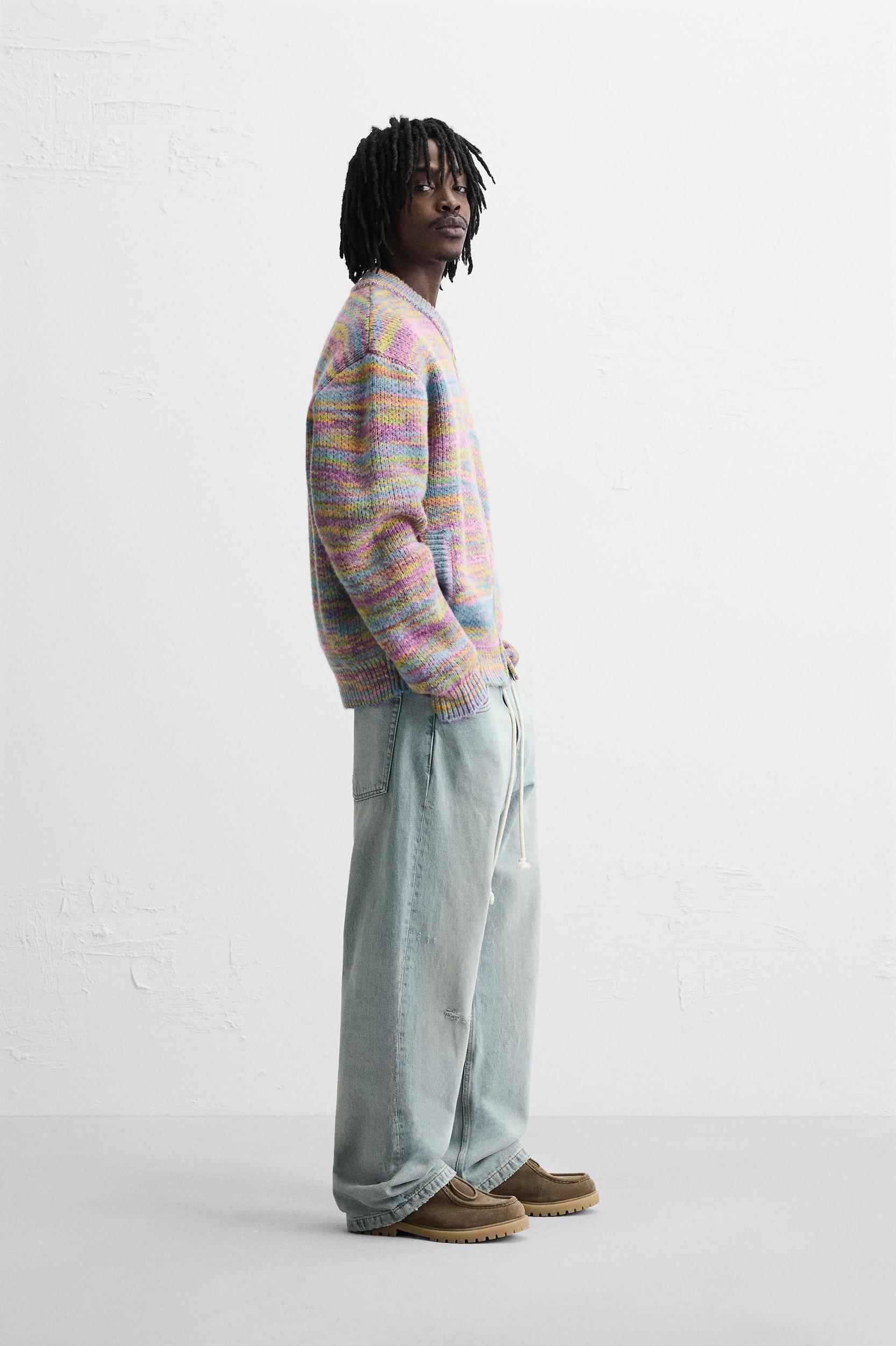 ZIPPERED KNIT JACKET Product Image