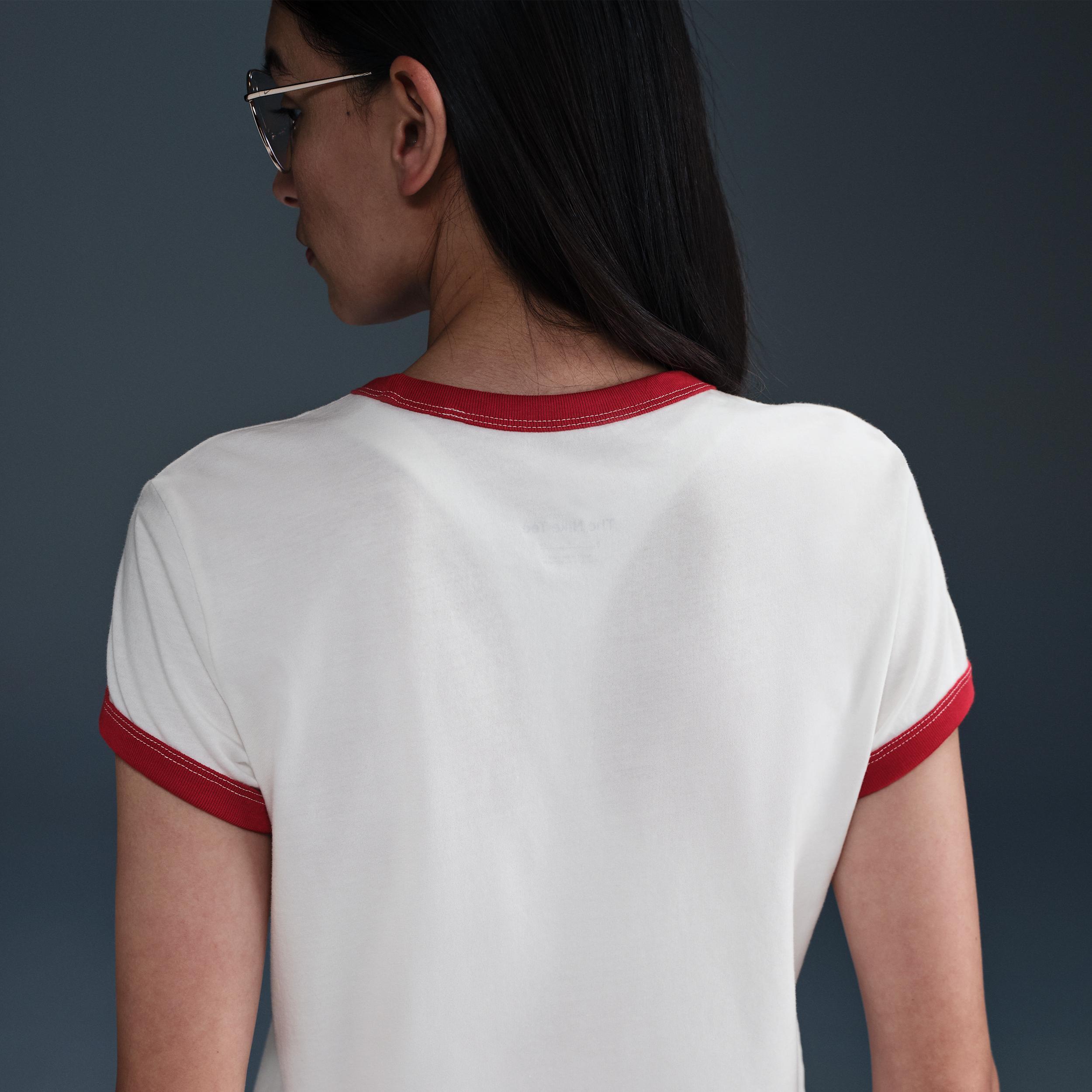 Women's Nike Sportswear Short-Sleeve Ringer T-Shirt Product Image