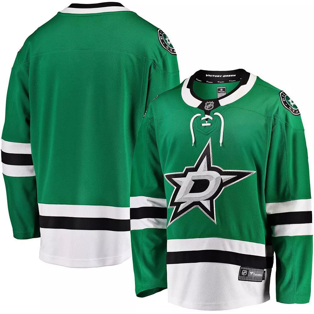Men's Fanatics Branded Green Dallas Stars Breakaway Home Jersey, Size: Large, Str Green Product Image