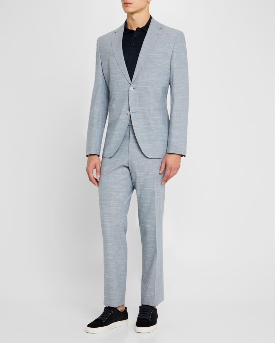 Mens Jeckson Micro-Pattern Two-Piece Suit Product Image