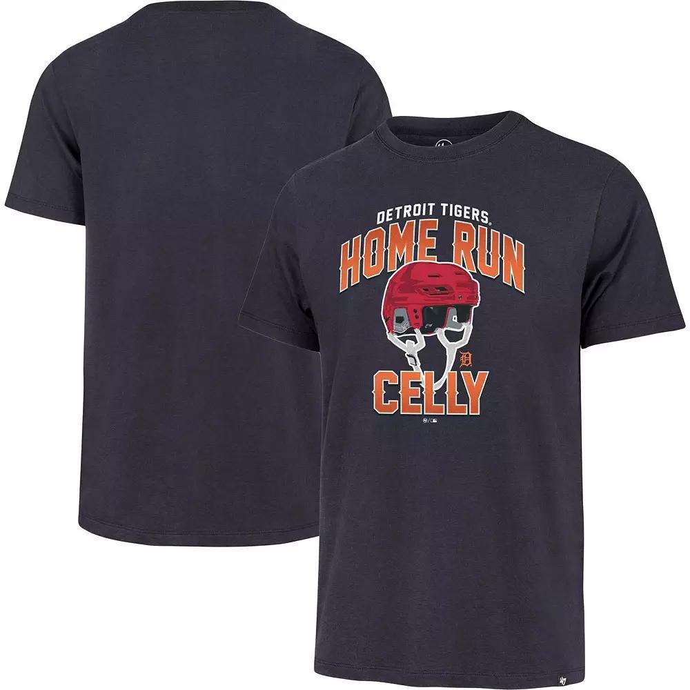 Men's '47  Navy Detroit Tigers HR Celebration T-Shirt, Size: 2XL, Blue Product Image