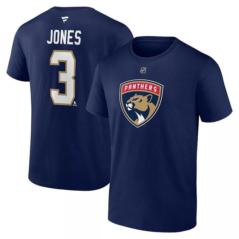 Men's Fanatics Branded Navy Houston Astros Split Zone T-Shirt, Size: Medium, Blue Product Image