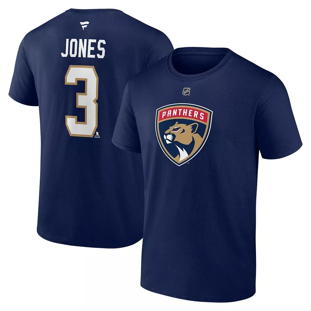 Men's Fanatics Branded Navy Houston Astros Split Zone T-Shirt, Size: Medium, Blue Product Image