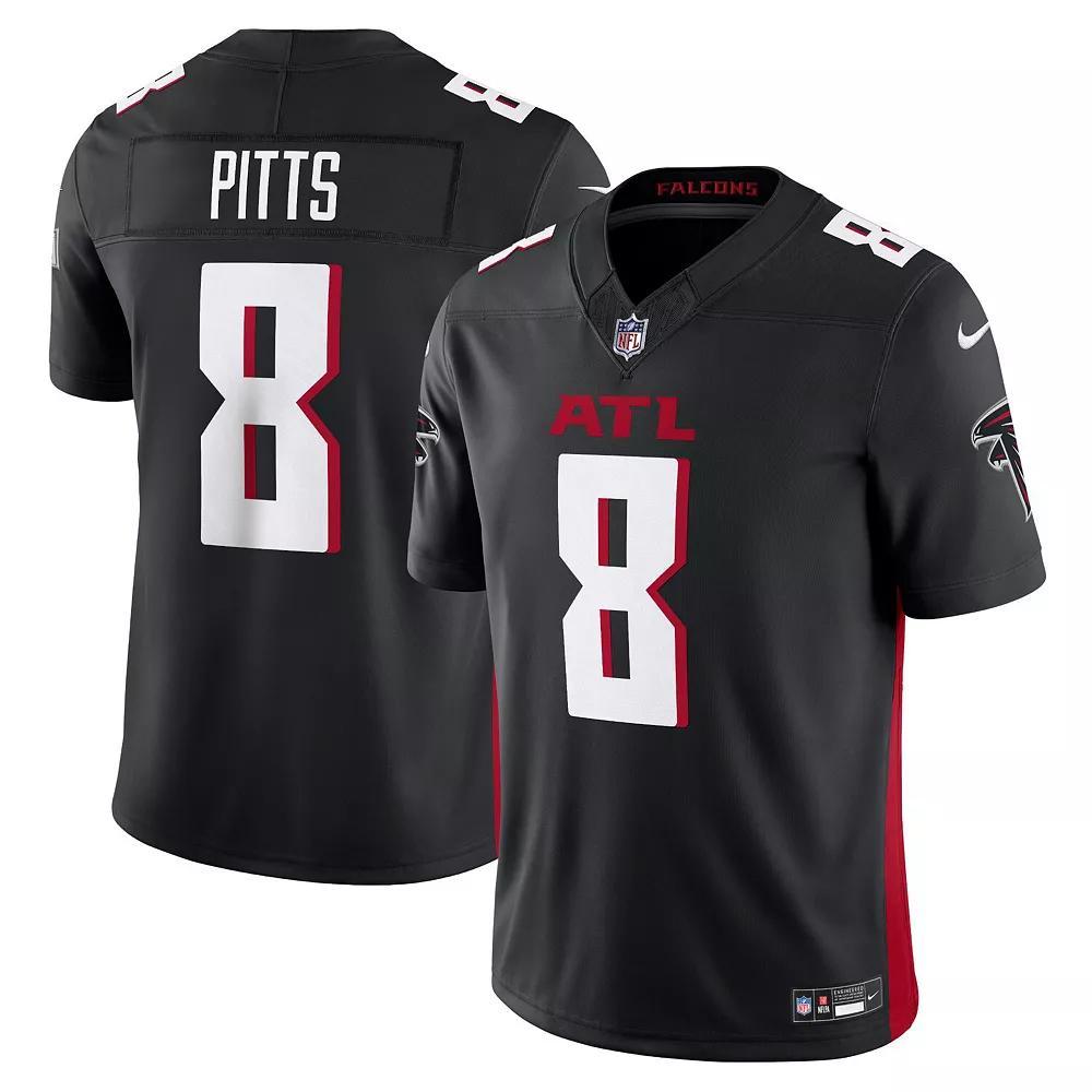Men's Nike Kyle Pitts Black Atlanta Falcons Vapor F.U.S.E. Limited  Jersey, Size: 3XL Product Image