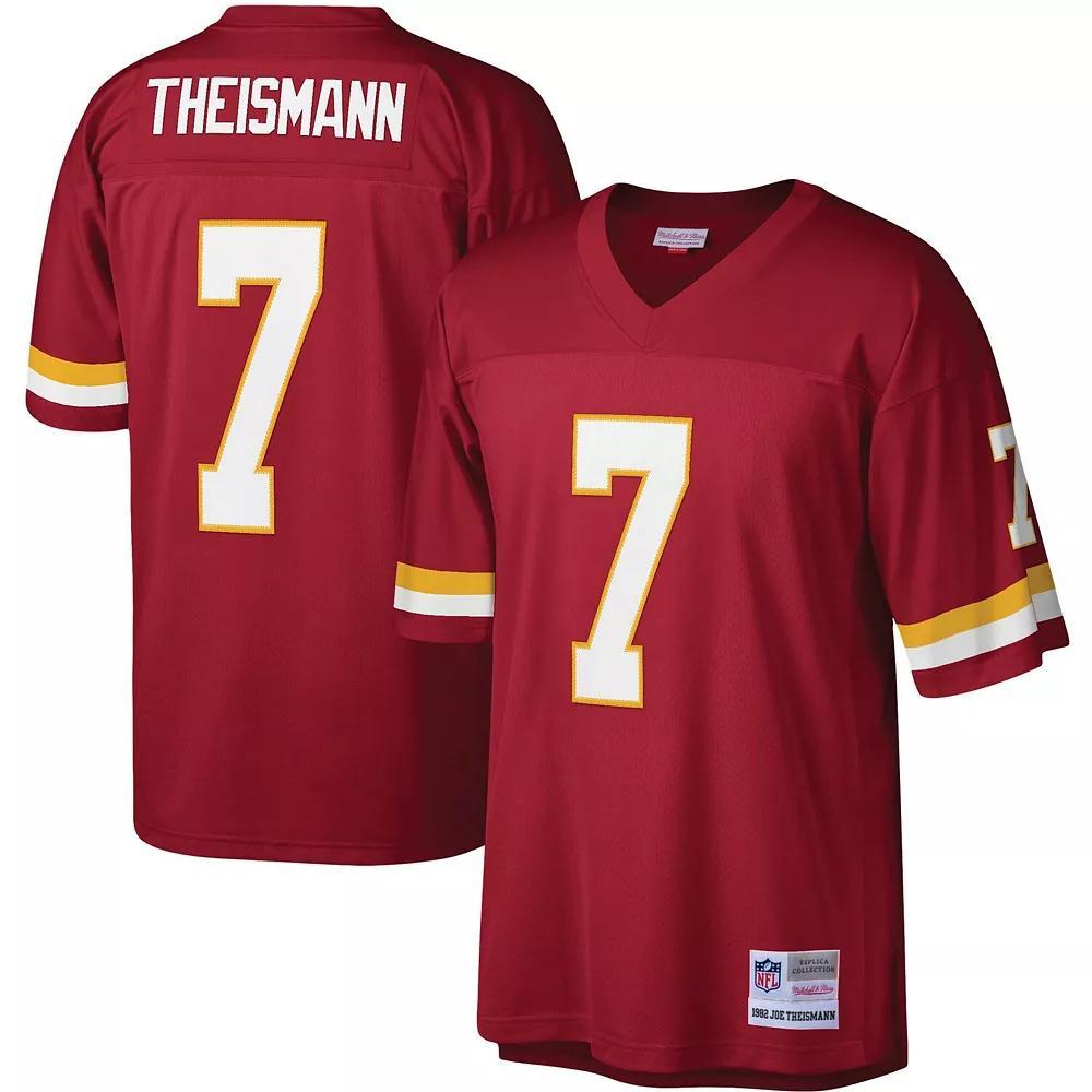 Men's Mitchell & Ness Joe Theismann Burgundy Washington Football Team Legacy Replica Jersey, Size: Medium, Wft Med Re Product Image