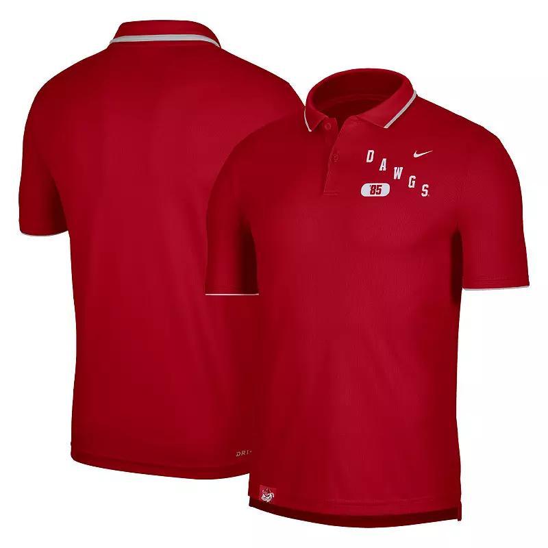Mens Nike Georgia Bulldogs Wordmark Performance Polo Product Image