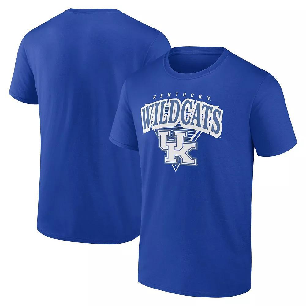 Men's Fanatics Royal Kentucky Wildcats Modern Tri T-Shirt, Size: 2XL, Blue Product Image