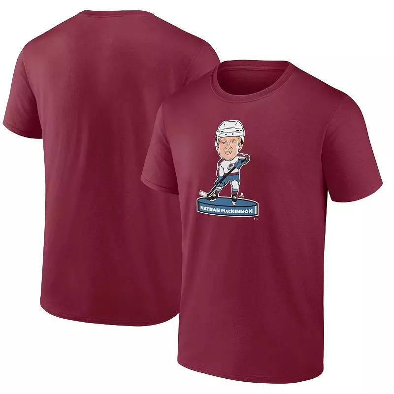 Men's Fanatics Branded Sebastian Aho Red Carolina Hurricanes Player Bobblehead T-Shirt, Size: 2XL Product Image