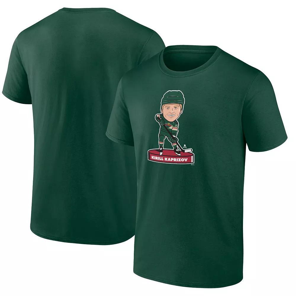 Men's Fanatics Branded Sebastian Aho Red Carolina Hurricanes Player Bobblehead T-Shirt, Size: 2XL Product Image