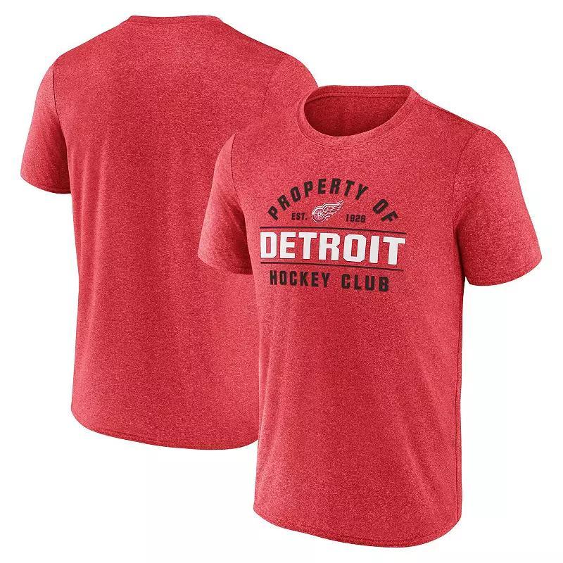 Men's Fanatics Heather Blue Tampa Bay Lightning Property Of T-Shirt, Size: Large, Lgh Team Product Image