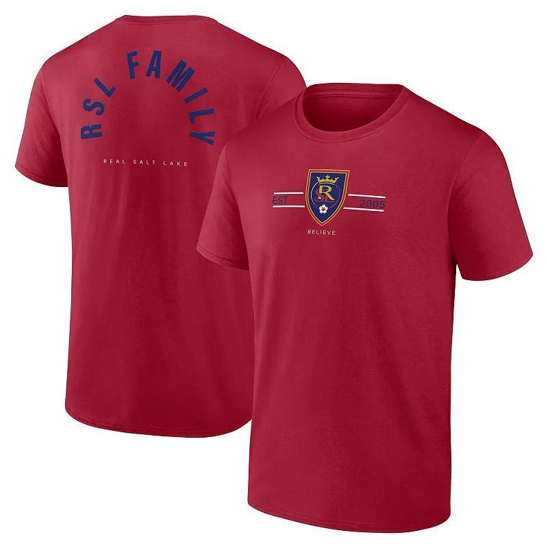 Mens Fanatics Burgundy Colorado Avalanche Authentic Pro Core Primary T-Shirt Product Image