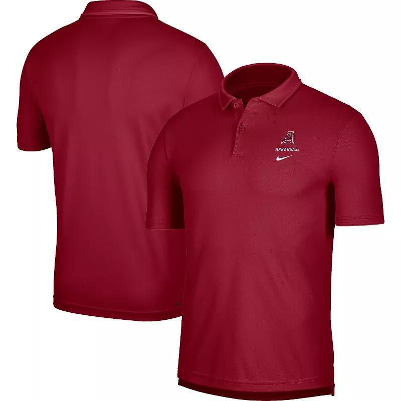 Men's Nike Crimson Oklahoma Sooners UV Performance Polo, Size: Small, Red Product Image