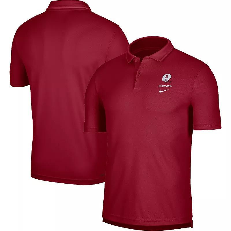 Men's Nike Crimson Oklahoma Sooners UV Performance Polo, Size: Small, Red Product Image