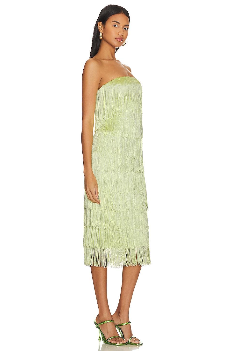 X Revolve Marquise Fringe Midi Dress House of Harlow 1960 Product Image